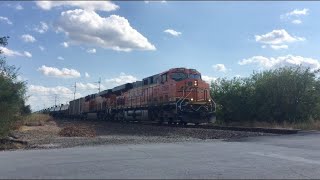 Following BNSF #7288 Through Crowley Following BNSF #7288 Through Crowley