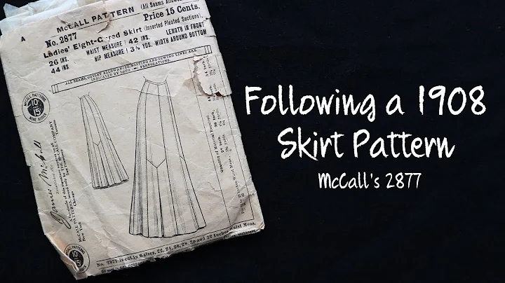 Following a 1908 Skirt Pattern - Sewing through the Decades - DayDayNews