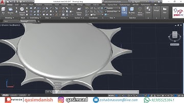 3D Sun Modeling Practice Using AutoCAD - QasimCAD