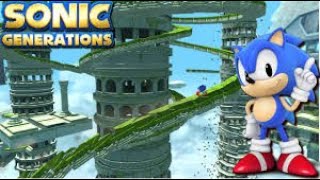 Sonic Generations: Sky Sanctuary геймплей за Классик соника