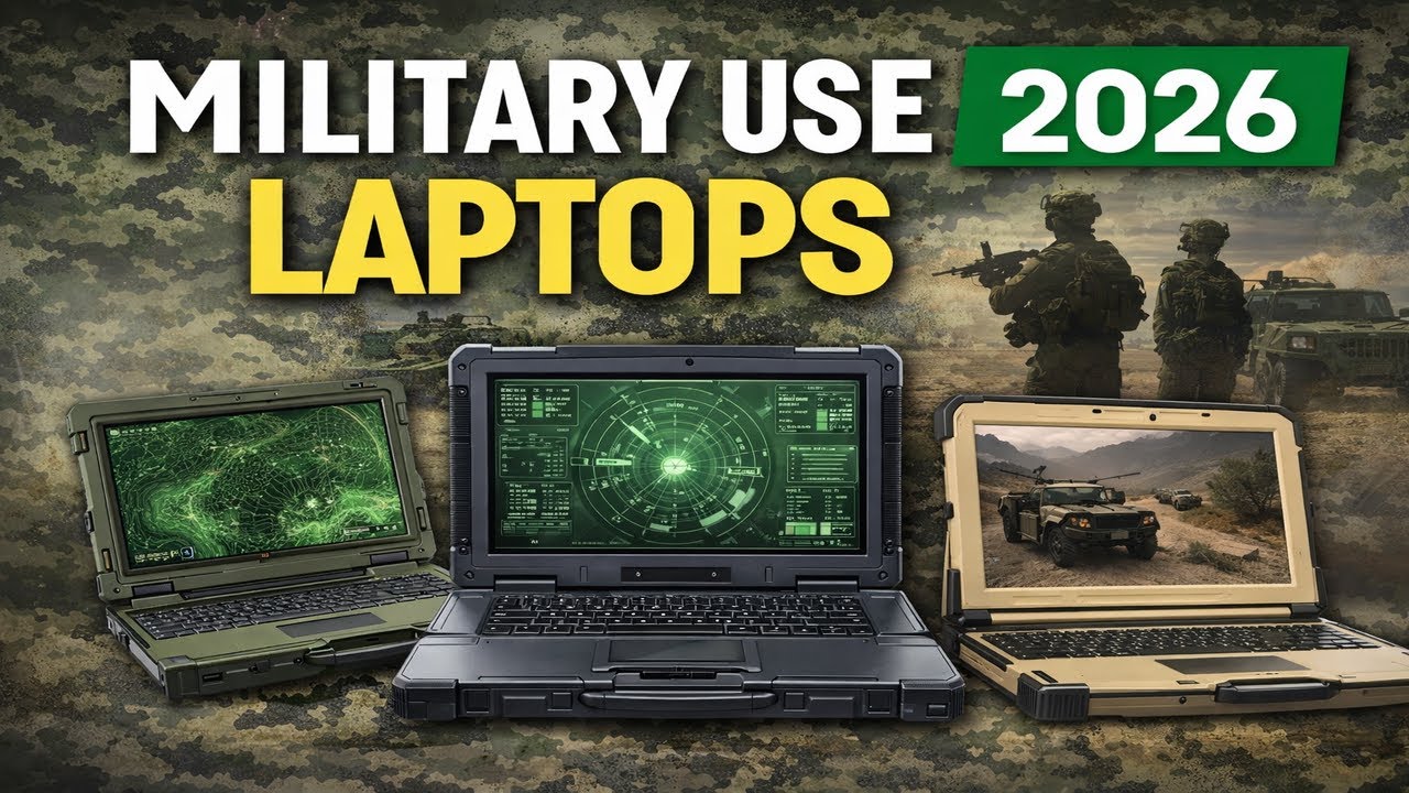 Best Laptop for Military Use in 2026💻⚔️ | 🔥 Top 5 Rugged & Reliable💼 ...