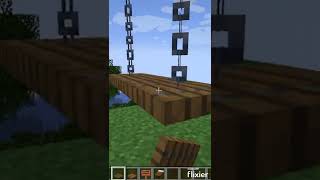 Minecraft|| Cool swings design|| #shorts