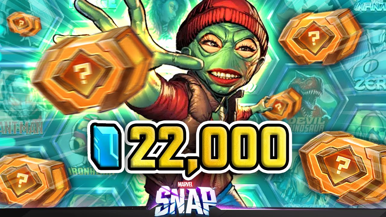 I Spent 22,000 Credits And All I Got Was... 🙂 #marvelsnap