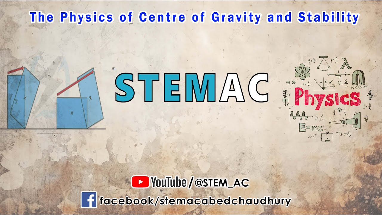 The Physics of Centre of Gravity and Stability (Class 9-10, Physics ...