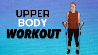 15 Minute Upper Body Resistance Band Workout Workout with Jordan