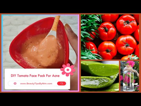 वीडियो: सूखी त्वचा के लिए DIY टमाटर का चेहरा पैक