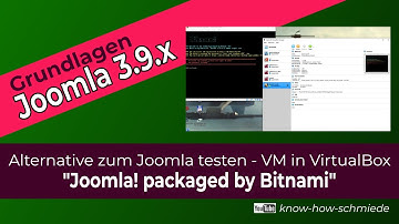 Joomla - Installation Bitnami Joomla Virtuelle Maschine - Bitnami Joomla VM Stack - VirtualBox