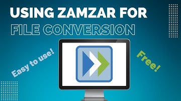 Using Zamzar for File Conversion