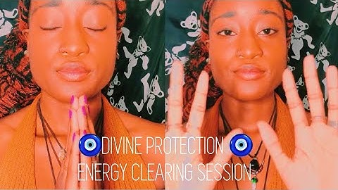 DIVINE PROTECTION 🧿 Evil Eye Negative Energy Parasite Removal 🧿 Light Language Energy Healing ASMR