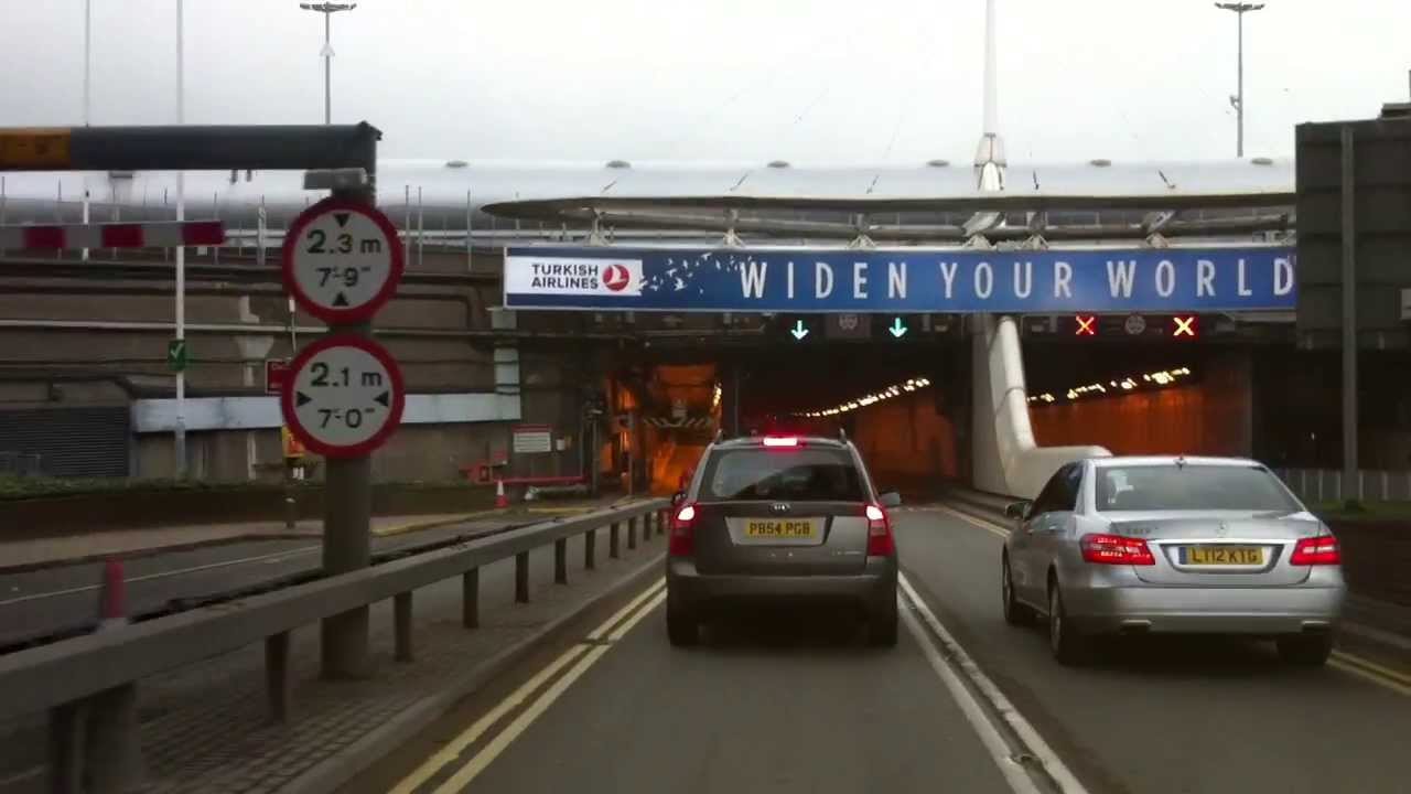 London streets (237.) - Heathrow - Hammersmith - Chelsea - Lambeth bridge