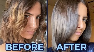 Dyeing My Hair At Home: Follow Along With L'Oreal Excellence  (Light Ash Brown 6.1)