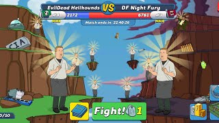 Animation Throwdown, Rumble #176, EvilDead Hellhounds vs DF Night Fury