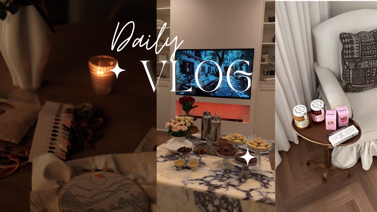 اقضو معي اسبوع بحياتي .. ترتيبات الضيافة في بيتي .. طلبية آيهيرب