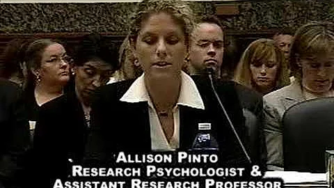 Boot Camp Hearing: Allison Pinto
