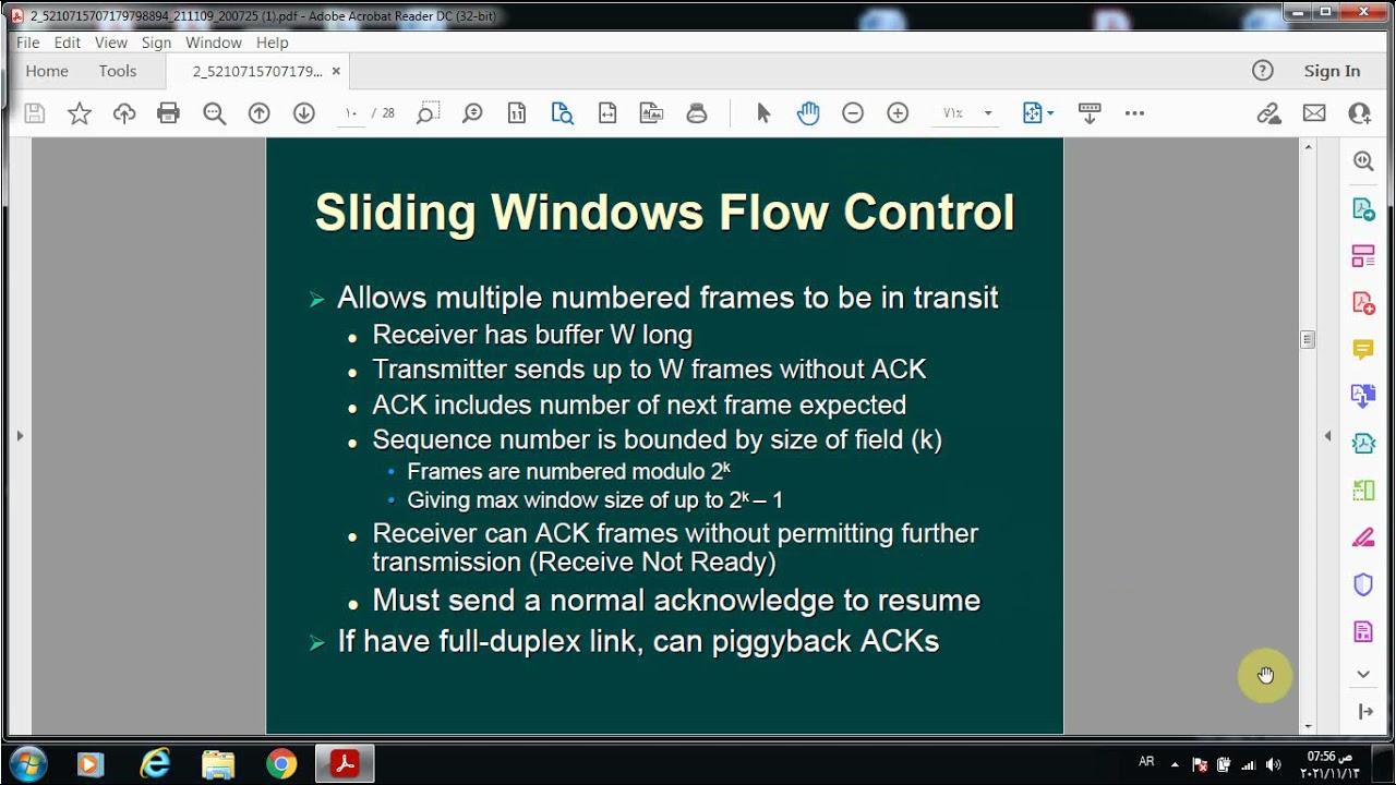 Lecture 4 - advanced computer network