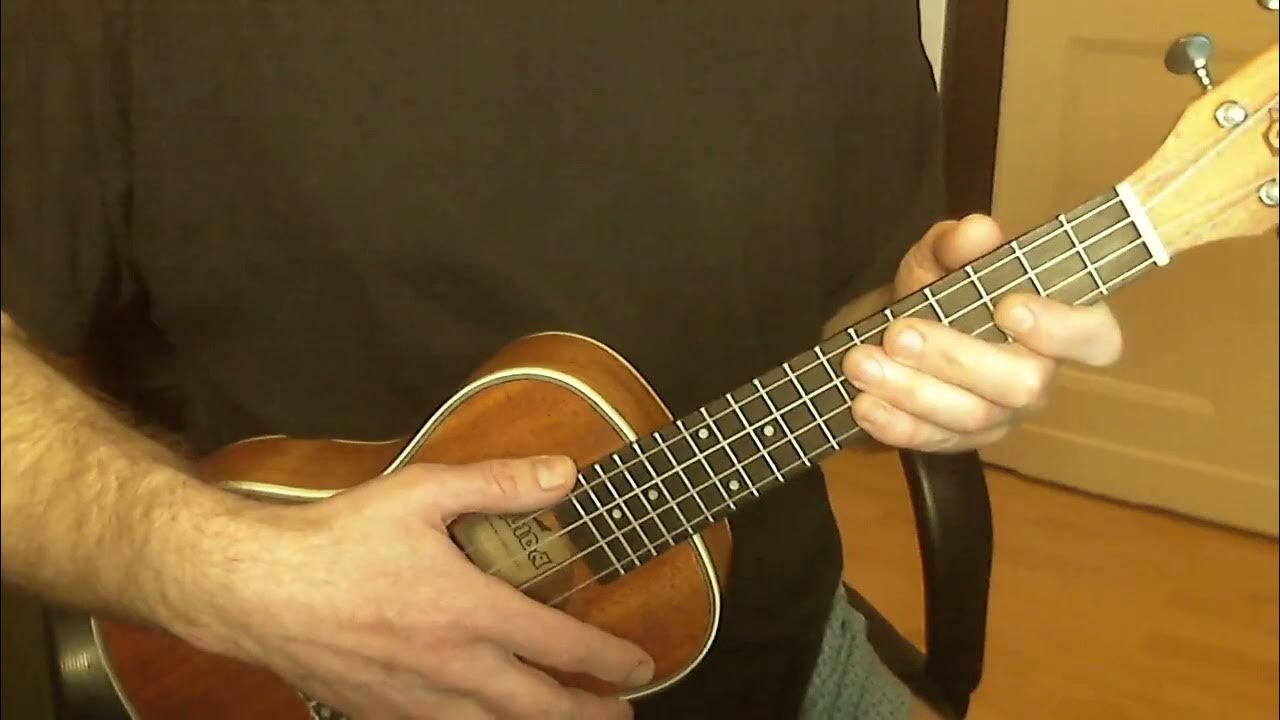 Hammer on technique on the ukulele YouTube