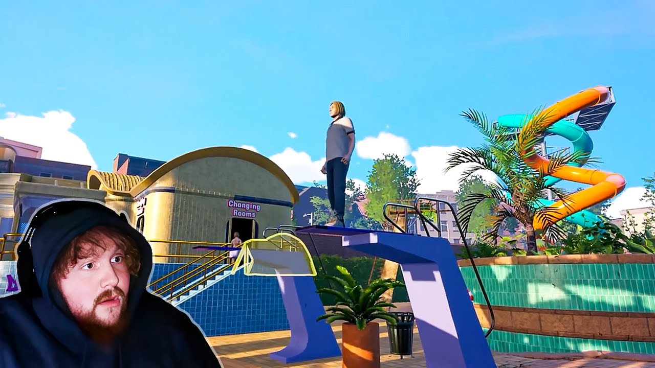 We Hired A Lifeguard… (Waterpark Sim Episode 18)