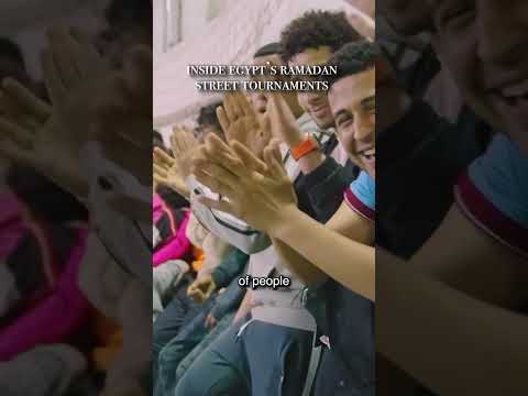 Inside Egypt’s Street Football Tournaments