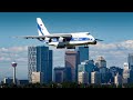 MASSIVE ANTONOV 124 IN CALGARY! Volga-Dnepr An-124 Landing, Loading, Takeoff [4K]