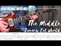 Jimmy Eat World - The Middle | Guitar Tab Playthrough by Stephen Hurter