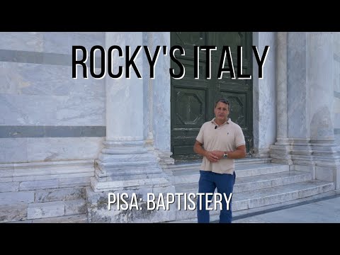 ROCKY39S ITALY Pisa  Baptistery