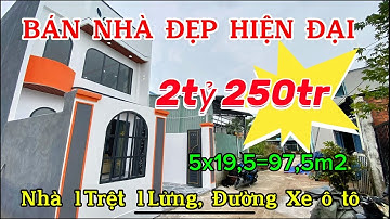 🔴 BÁN NHÀ LỬNG THIẾT KẾ HIỆN ĐẠI – GIÁ CHỈ 2 TỶ 250 TRIỆU       @nhadatminhthanhcangiuoc