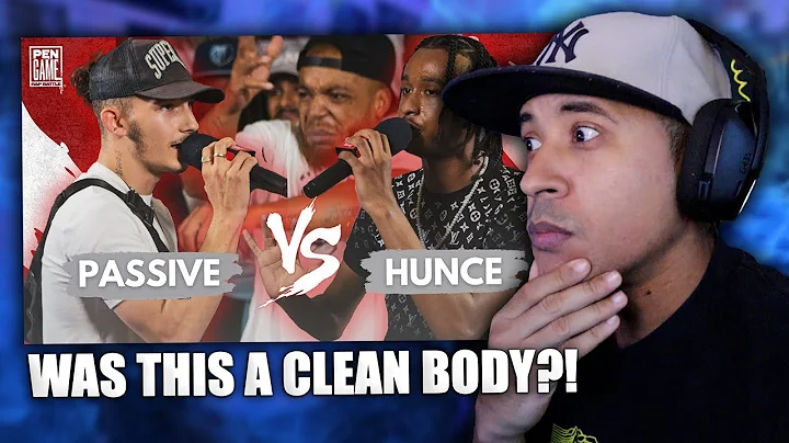 PASSIVE vs HUNCE | PenGame Rap Battle 2024 (Reaction)