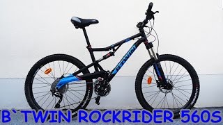 MTB  B`TWIN Rockrider 560S - Unpacking and Installing - Outdoorschau