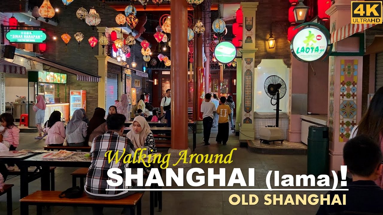 OLD SHANGHAI ‼️!! Walking around at Chinatown Sedayu City near Grand Waterfront Kelapa Gading❗