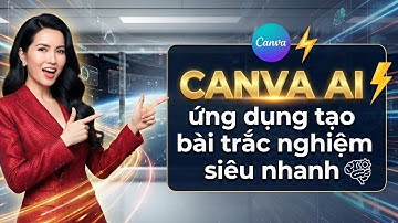 Canva AI ứng dụng tạo bài trắc nghiệm siêu nhanh