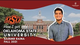 Full Sammr Raina: Successful Admissions to OSU News