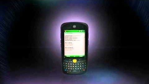 Motorola MC5590 Mobile Computer  the mobile manager