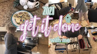 GET IT DONE WITH ME | SPRING CLEANING | EASTER BAKE WITH ME | 2021 | RACHEL LEE