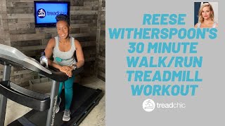Reese Witherspoon's 30 Minute Walk/Run Treadmill Workout screenshot 3