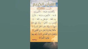 #سورة_العاديات #صلاح_بوخاطر #القرآن_الكريم #دويتو #اكسبلور #quran #المصحف #تيك_توك #راحة_نفسية #لايك
