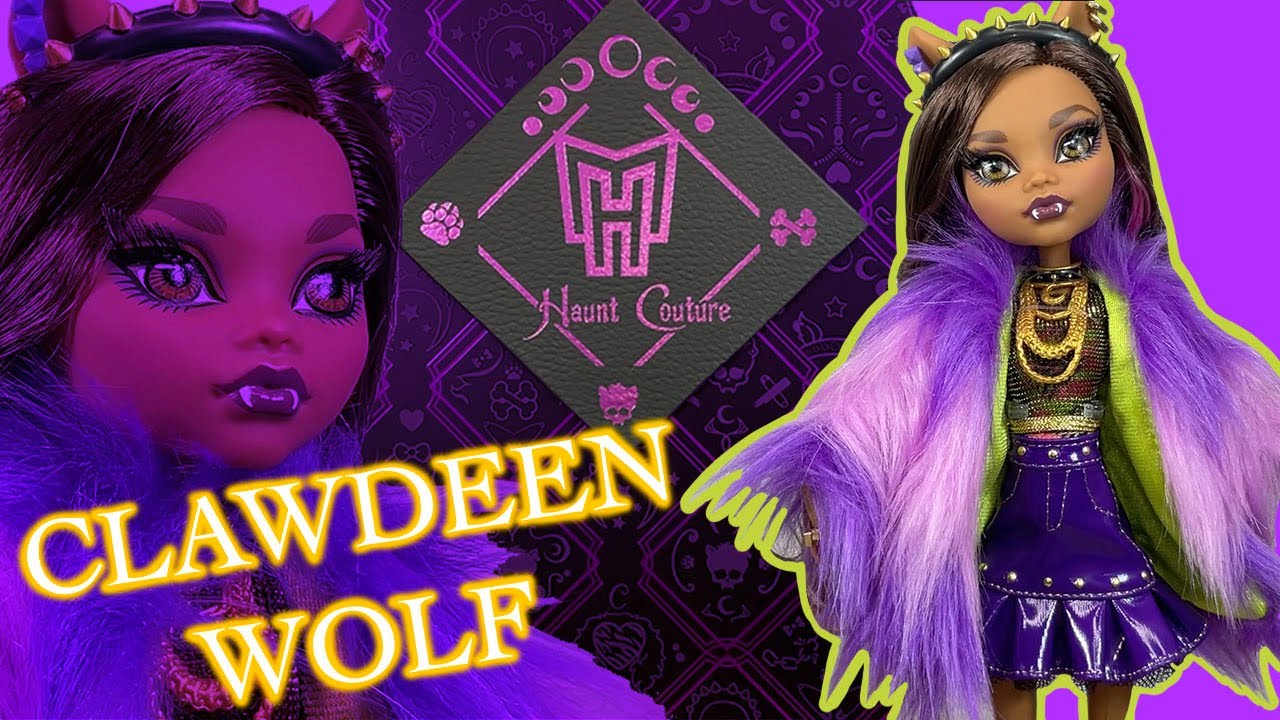 Mattel Monster High Clawdeen Haunt Couture Doll - GB