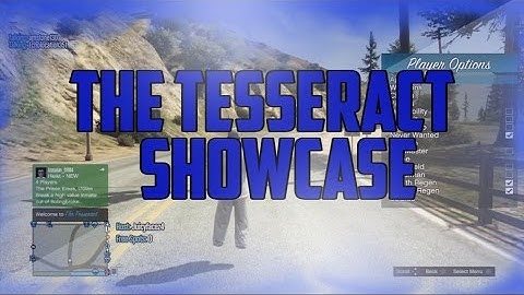 GTA 5 Online 1.25/1.26 The Tesseract SPRX Mod Menu [Free Download]