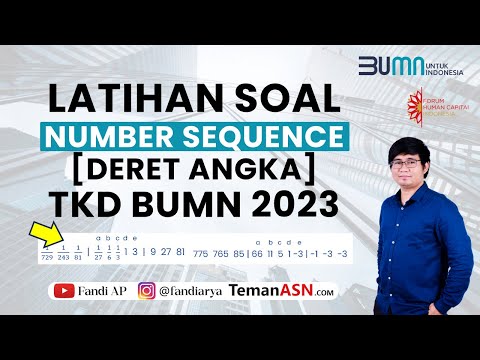 Number Sequence BUMN 2023 | Latihan Soal dan Pembahasan TKD Deret BUMN 2023