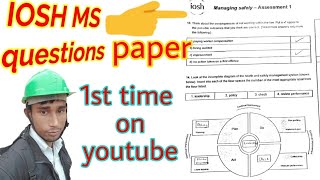 IOSH Managing Safely Exam Questions (Updated 2022