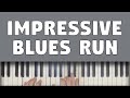 Learn This Impressive Blues Run (Easy To Play)