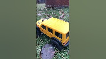 Axial Scx24 Jeep fall crawl #axial #scx24 #rc #shorts #short #shortvideo