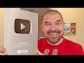 Серебряная Кнопка - Награда от Ютуба!!! YouTube Creator Award