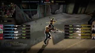 Swank AWP Wallbang through Mid Doors on Dust II