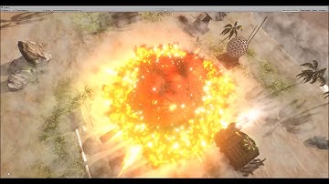 Unity Explosion Particle Effects Test