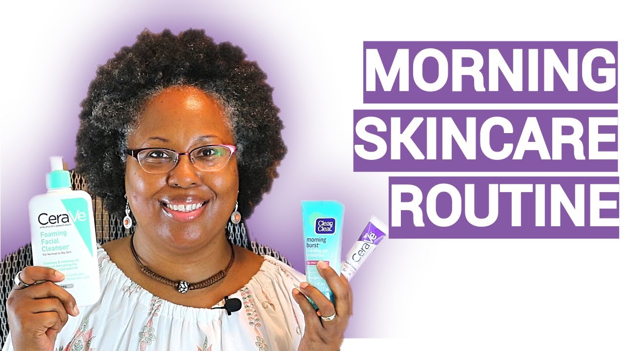 Morning Skin Care Routine For Mature Skin Women Over 40 Anti Aging