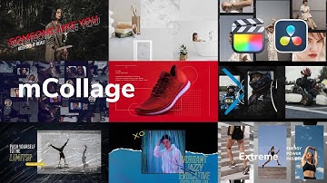 mCollage - A wide range of assorted collage elements for Final Cut Pro & DaVinci Resolve - MotionVFX
