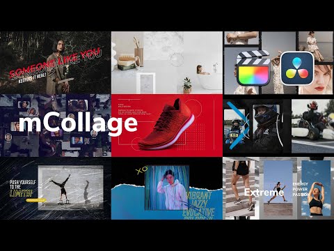 mCollage - A wide range of assorted collage elements for Final Cut Pro & DaVinci Resolve - MotionVFX
