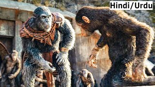 Kingdom Of The Planet Of The Apes 2024 Film Explained In Hindiurdu Story Summarized हनद