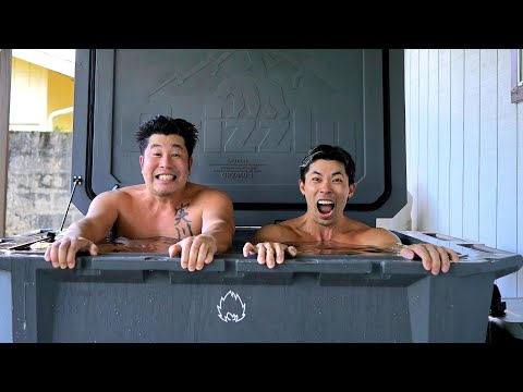 2 Saiyans 1 Ice Bath