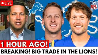 MASSIVE MOVE! LIONS SIGNING DREAM QUARTERBACK TO REPLACE JARED GOFF?! DETROIT LIONS NEWS
